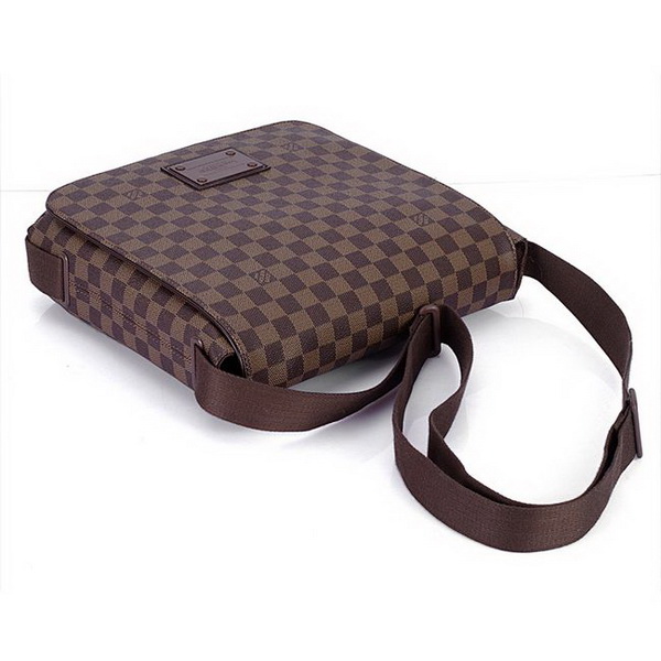 Louis Vuitton Damier Ebene Canvas Brooklyn MM N51211 Louis Vuitton Damier Ebene Canvas Brooklyn MM N51211